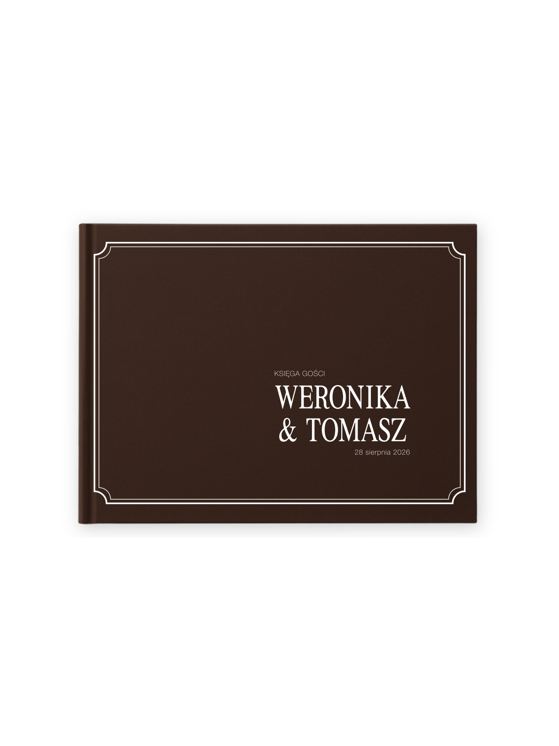 Księga Gości Chocolate Poise
