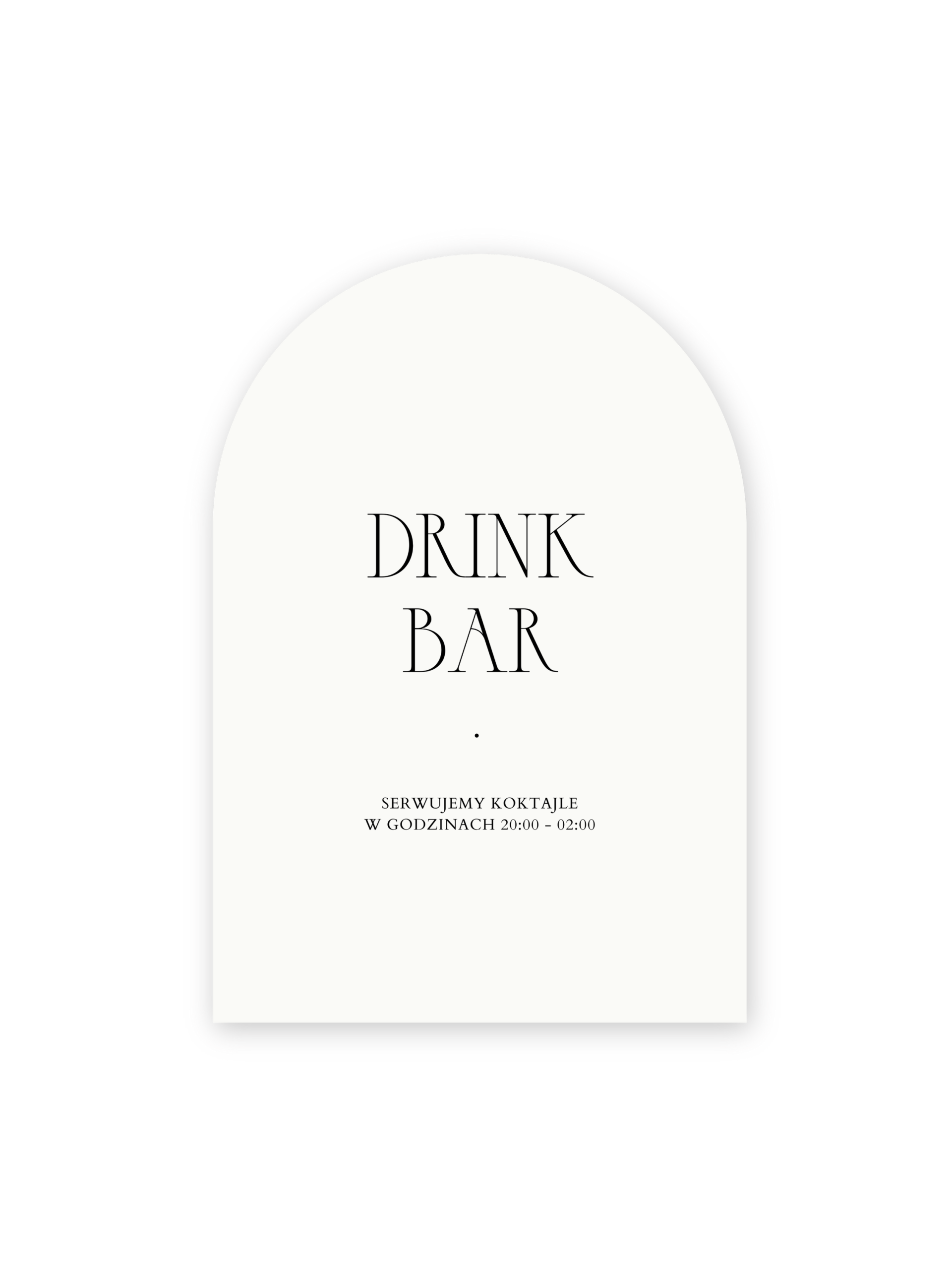 Tabliczka informacyjna Elegant Arch