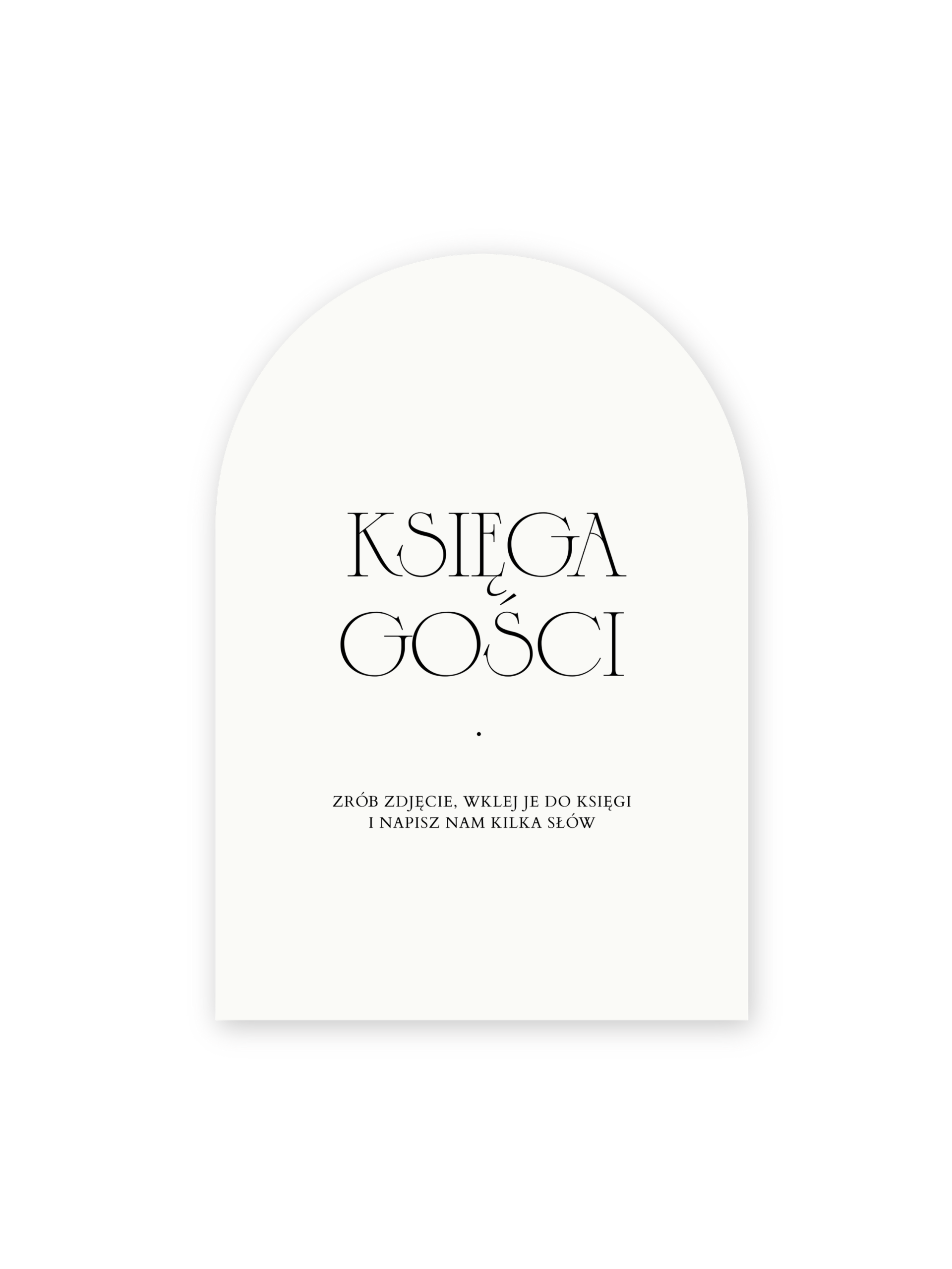 Tabliczka informacyjna Elegant Arch - obrazek 2