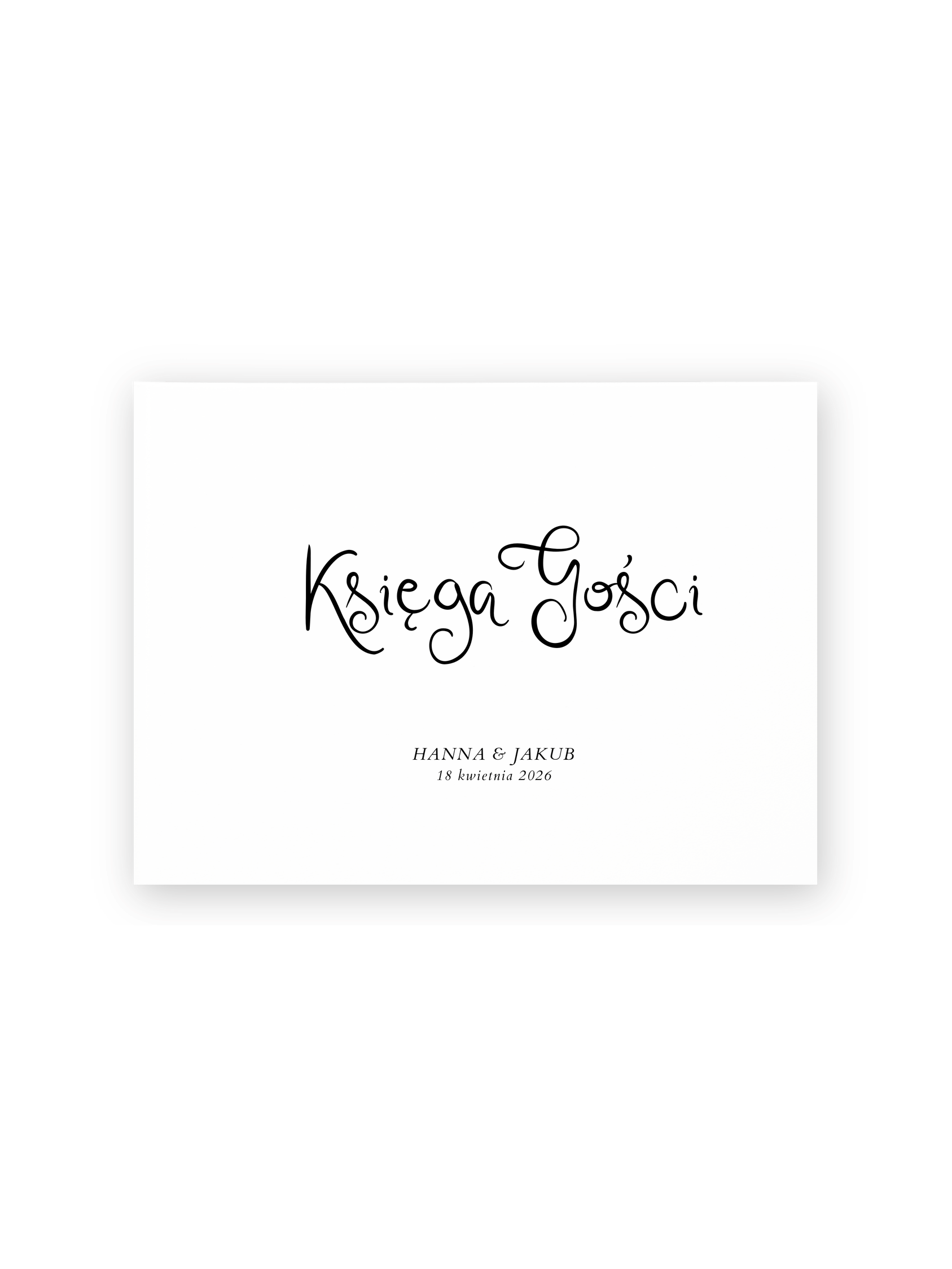Księga Gości Modern Twist
